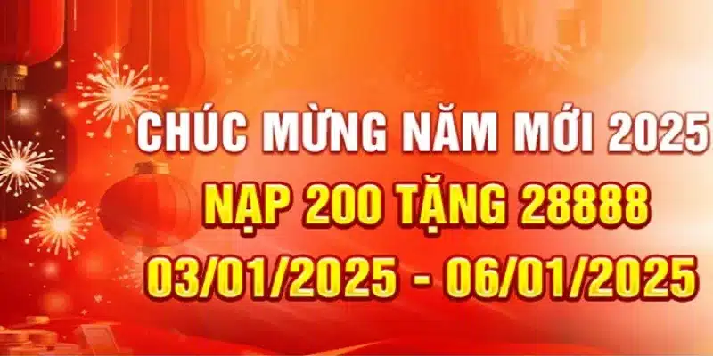 Nội dung khuyến mãi năm mới U888 chi tiết nhất